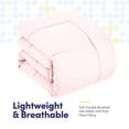 thumbnail image 3 of Sweet Home Collection 7 Piece Comforter Set Bag Solid Color All Season Soft Down Alternative Blanket & Luxurious Microfiber Bed S, 3 of 6