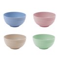 thumbnail image 3 of FHBVT 4-Pack Kids Straw Bowl BPA-Free Natural Straw Fiber Fall-Proof Soup Cereal Bowl Lightweight Non-Breakable Microwave Safe Up to 248°F Dishwasher Safe Stackable Space-Saving for Toddlers Camping, 3 of 9