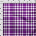 thumbnail image 3 of oneOone Silk Tabby Purple Fabric Check Sewing Craft Projects Fabric Prints By Yard 42 Inch Wide, 3 of 4