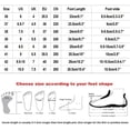 thumbnail image 4 of Kcodviy Chaussures Confortables à Semelle Ajourée Chaussures Décontractées pour Femmes à Enfiler Taille 9 Chaussures pour Dames à Bout Rond à la Cheville Sandales Confort Décontractées pour Femmes Souples Chaussures Décontractées pour Femmes Filles Chaussures Décontractées pour Femmes Taille 8Ww Chaussures Décontractées pour Femmes, 4 of 5