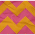 thumbnail image 4 of oneOone Organic Cotton Poplin Twill Fabric Chevron Geometric Decor Fabric Printed BTY 42 Inch Wide, 4 of 4