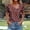 Wine, variant on Women's Short Sleeve Shirt, Casual Button Down Polka Dot Blouse, Breathable Summer Top with Stretch, Versatile Casual T-Shirt Shirt for Daily Wear