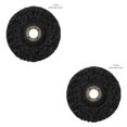 thumbnail image 4 of QualitChoice Sanding Wheel Polishing Paint Rust Grinding Inner Hole Tools for Angle Grinder Wood Metal Buffing Car Accessories #115 black 2Set, 4 of 6
