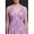 thumbnail image 3 of Bimba Robe Longue Maxi de Plage à Imprimé Floral pour Femme à Bretelles Tenue de Villégiature d'Été-Moyen, 3 of 5