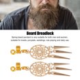 thumbnail image 4 of Beard Dreadlock Accessories, Alloy Golden Spider Web Beard Dreadlock Accessories  for Role Playing, 4 of 8