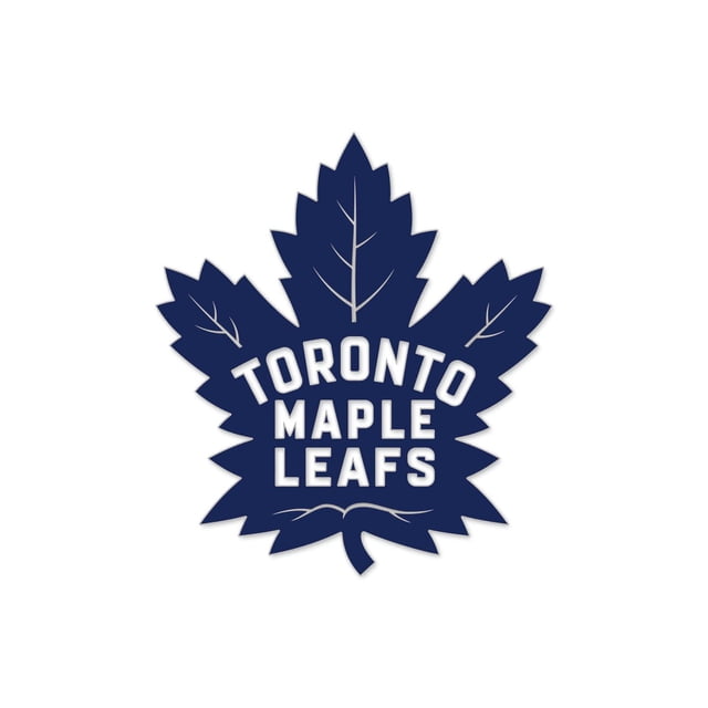 Maple Leafs de Toronto Carte de Bijoux Épinglette de Collection Présentant une Épinglette de Revers Bleu Marine en Forme de Feuille d'Érable avec Texte Blanc « Maple Leafs de Toronto », Conçue pour des Accessoires pour Hommes comme des Boutons de Manchette et la Collecte d'Épinglettes, Convient pour Ajouter un Esprit d'Équipe aux Chapeaux Ou aux Sacs.
