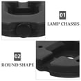 thumbnail image 2 of LOVEVERDesk Lamp Iron Round Base Weight Floor Lamp Loader Stand Weighted Desk Lamp Base, 2 of 6
