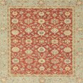 thumbnail image 1 of Ahgly Company Indoor Square Abstract Orange Oriental Area Rugs, 7' Square, 1 of 6