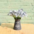 thumbnail image 4 of CHUANK 20pcs Artificial Calla Lily Silk Flowers 13.4” for Home Kitchen Wedding Table Decoration (White), 4 of 18