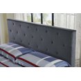 thumbnail image 3 of Ariel Queen Platform Bed, Grey, 3 of 4