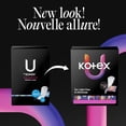 thumbnail image 2 of Kotex Daily Wrapped Liners, Light Absorbency, Extra Coverage, 34 Count, 2 of 7