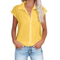 thumbnail image 2 of Meichang Hauts en Coton et Lin pour Femmes, 2 of 6