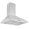 thumbnail image 1 of Ancona 24 in. Convertible Wall Pyramid Range Hood in Stainless Steel, 1 of 6