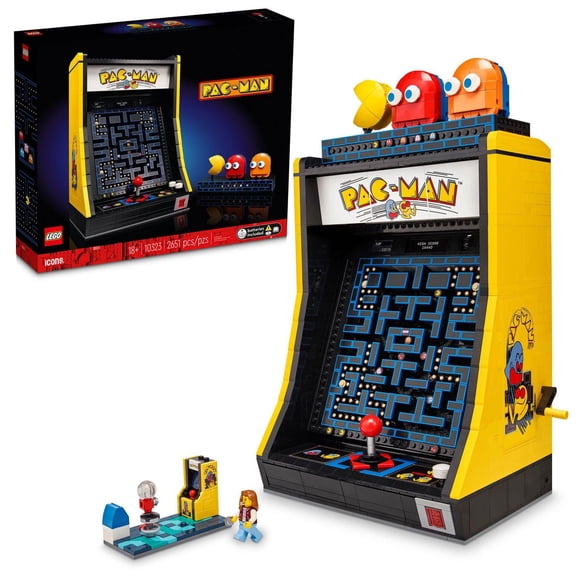 LEGO Icons L'arcade PAC-MAN 10323 Ensemble de construction (2651 pièces)