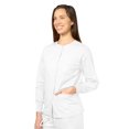 thumbnail image 3 of Adar Universal Scrubs For Women - Round Neck Warm-Up Scrub Jacket, 3 of 7