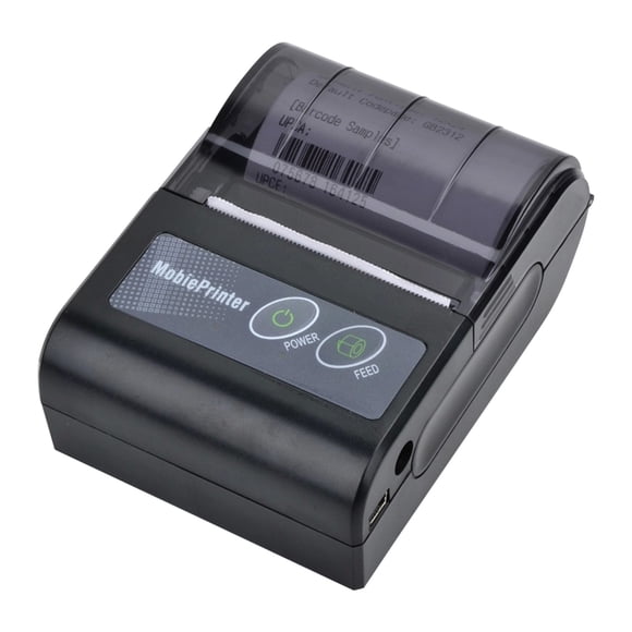 Bluetooth Receipt Printe-r Portable 58mm Thermal Receipt Printe-r,Wireless POS Printe-r Supports Android For Bill, Retails, Store