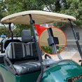 thumbnail image 3 of MasteelfCA 1 Pair Golfs Cart Replacement Windshield Clamps Retaining Clips (Black), 3 of 8