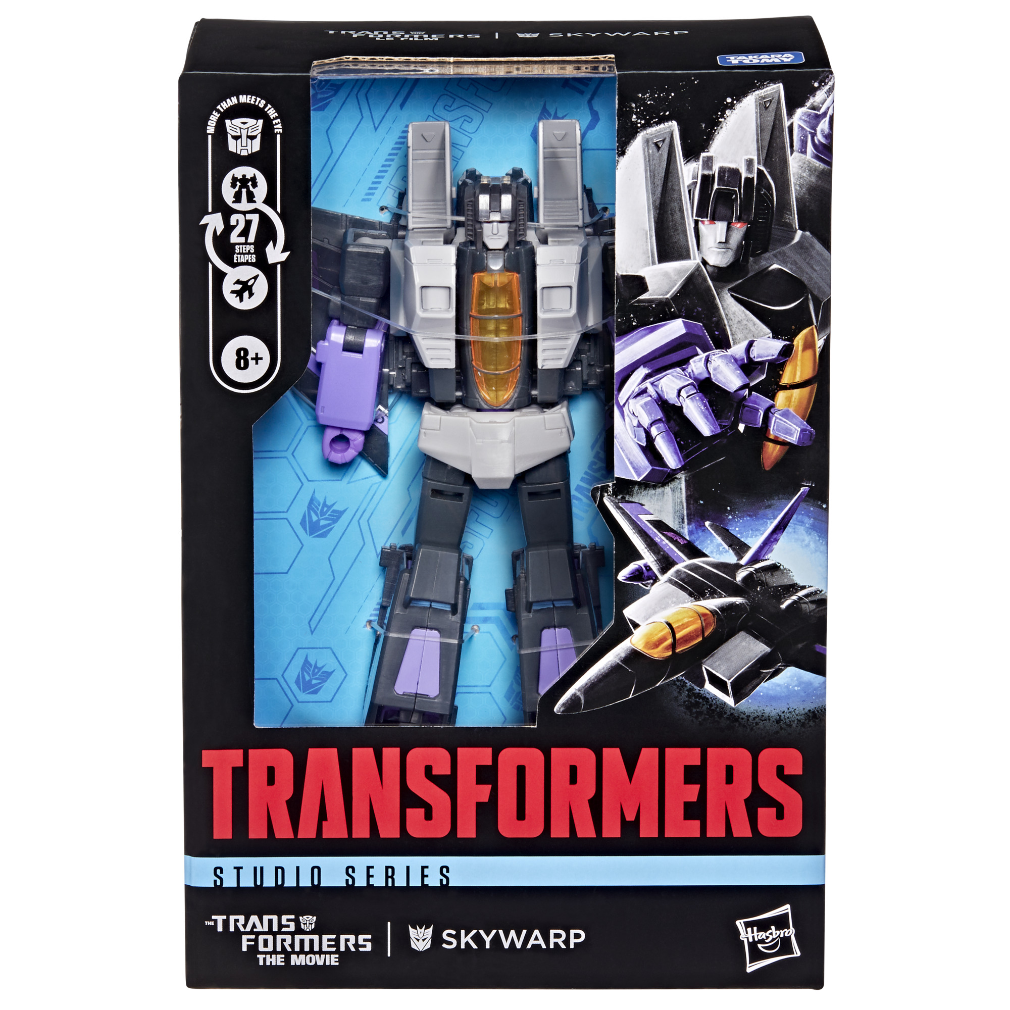 Transformers Studio Series, figurine Skywarp inspiré du film
