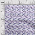 thumbnail image 2 of oneOone Rayon Purple Fabric Leaves Sewing Craft Projects Fabric Prints By Yard 56 Inch Wide, 2 of 5