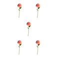 thumbnail image 1 of Baohd 1/2/3/5 10pack/lot Realistic Appearance Artificial Flower For Party Decor And Home Decor Deep Pink 5PCS, 1 of 6