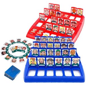 Funny jeu de carte de famille avec petites et grandes cartes, matériel en plastique, 25.5x25.5x5.5 Cm, Âge 3+, Jeu de loisirs pour les enfants parents