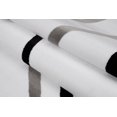 thumbnail image 3 of Modern Contemporary Spiral Pattern Straps Minimalistic Design Area Rug Carpet Tapis For Living Room Bedroom Grey White Blue 4x6 5x8 6x9 8x10 Feet, 3 of 6
