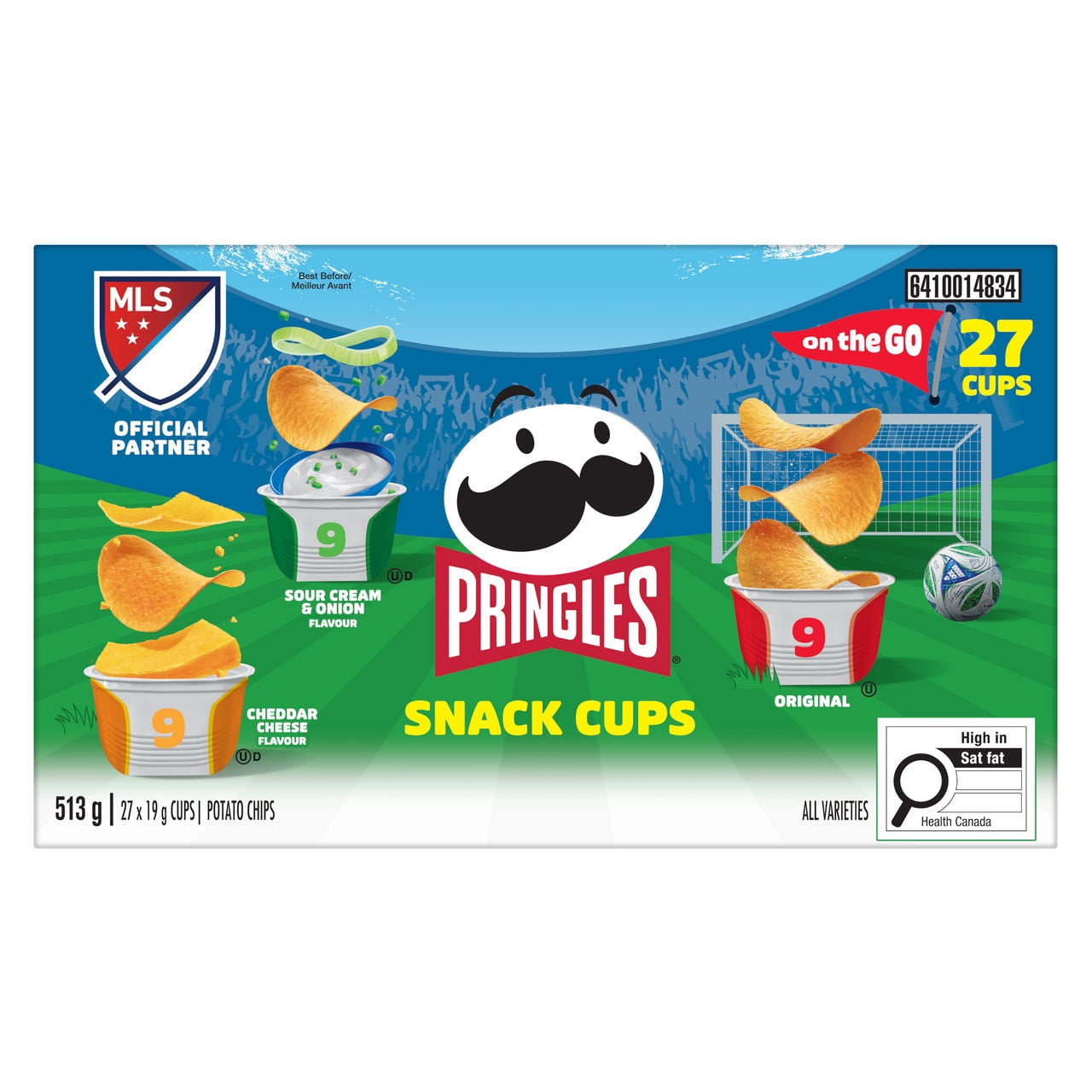 Pringles Snack Stacks Variety Pack Potato Crisps Chips 27 Count (27 x 19 g)