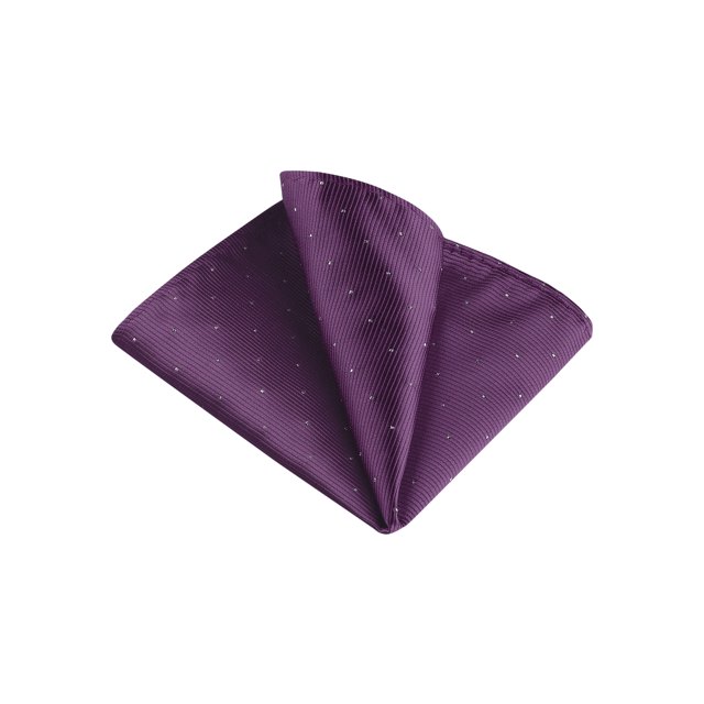 INSPIRE CHIC Men's Pocket Square Classic Self-folded Polka Dots Handkerchiefs For Wedding