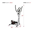 thumbnail image 2 of Sunny Health & Fitness SF-E905 Magnetic Elliptical Trainer, 2 of 6