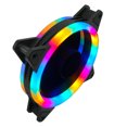 thumbnail image 2 of Alician 120mm 4pin Rgb Case Cooling Fan Colorful Blue-red-white Fluid Bearing Led Cooler Fan Radiator Heat Sink, 2 of 8