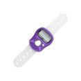 thumbnail image 3 of Finger Tally, 0 To 99999 Resettable Fixable Digital Counter With Silicone Belt For Counting For Walking Purple, 3 of 8