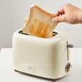 thumbnail image 2 of QUETO Bear 4-Slice Toaster, Stainless Steel with Multi-function Sandwich Heater, 2 of 5