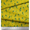 thumbnail image 3 of Soimoi Poly Georgette Fabric Leaf Leaves Fabric Prints by Yard 52 Inch Wide, 3 of 3