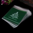 thumbnail image 4 of 100PCS Christmas Treat Bags Creative Patterns Cookie Bags Candy Treat Bags, 4 of 10