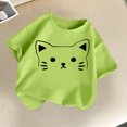 thumbnail image 1 of Rbaofujie T-Shirts Graphiques à Manches Courtes pour Filles et Tout-Petits, 1 of 7