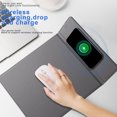 thumbnail image 4 of 15W fast charging office small computer folding mouse pad multifunction wireless charging stand mouse pad, 4 of 6