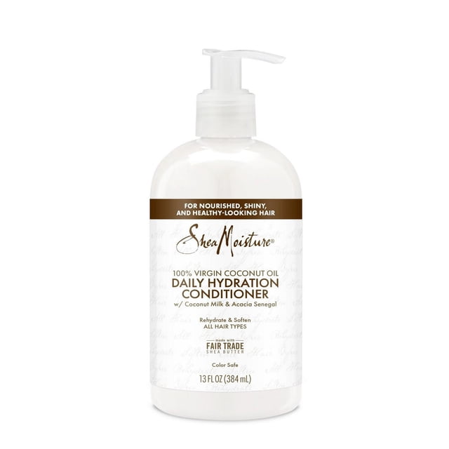 SheaMoisture Revitalisant Hydratant Quotidien Réhydrate et Adoucit pour Tous les Types de Cheveux, 384 ml