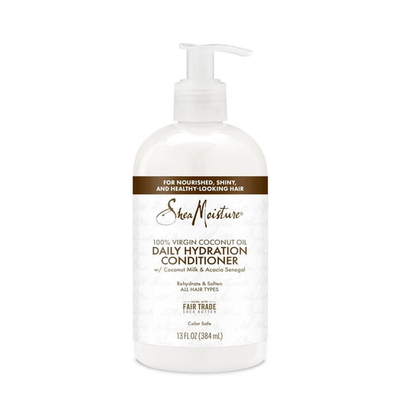 SheaMoisture Revitalisant Hydratant Quotidien Réhydrate et Adoucit pour Tous les Types de Cheveux, 384 ml