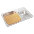 thumbnail image 1 of Wessan One And A Half Bowl Kitchen Sink, 1 of 1