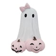 thumbnail image 2 of WHEANG Figurine d'Halloween – Statue d'Halloween en Résine avec Citrouille Décoration d'Halloween Statue d'Halloween Figurine d'Halloween Décoration Citrouille d'Halloween pour Table, 2 of 4