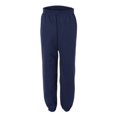 thumbnail image 3 of Hanes ComfortBlend EcoSmart Youth Sweatpants, XL, Navy, 3 of 3