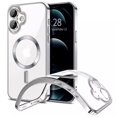 thumbnail image 1 of [PST] iPhone 16 Plus Case, Hybrid TPU Back Cover with Magnetic Wireless Charging (MagSafe Compatible), 1 of 4