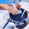 thumbnail image 5 of Mcyye 8PCS Compressed Kitchen Sponges Pack for Household Use, Premium Dish Sponges Kitchen Natural, Non Scratch Cleaning Sponges for Dishes, Excellent Cleaning Tools, Save Space, Blue & White Sponge, 5 of 5
