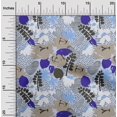 thumbnail image 2 of oneOone Polyester Spandex Light Blue Fabric Abstract Sewing Craft Projects Fabric Prints By Yard 56 Inch Wide, 2 of 4