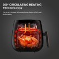 thumbnail image 5 of Intexca 4L Air Fryer, 1400W, 7 Preset Modes, LED Touch Screen, Non-Stick Basket, Auto Shut-Off, 5 of 5