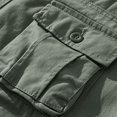 thumbnail image 4 of Styesk Mens Shorts Men's Pockets Cargo Pants Casual Button Classic Summer Short With Multi Pockets, 4 of 7