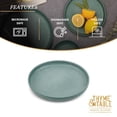 thumbnail image 2 of Thyme & Table Stoneware Round Salad Plate, Casipan Green, 2 of 6