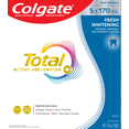 thumbnail image 2 of Colgate Active Prevention Plus Fresh Whitening Toothpaste, 5 X 170 mL, 2 of 2