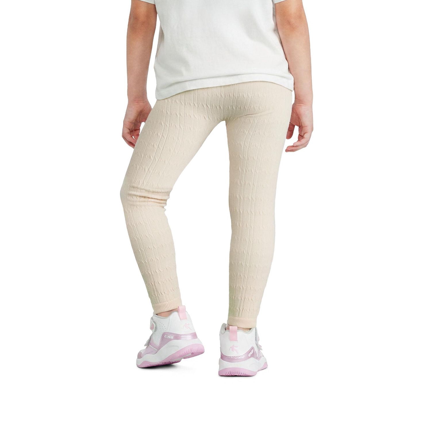 George Girls' Cable Knit Seamless Legging