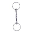 thumbnail image 2 of Horse Snaffle, Easy Installation Rust Proof Horse Bit Strong Control Stainless Steel Flexible Jointed Wearable  for Horse Farm, 2 of 8